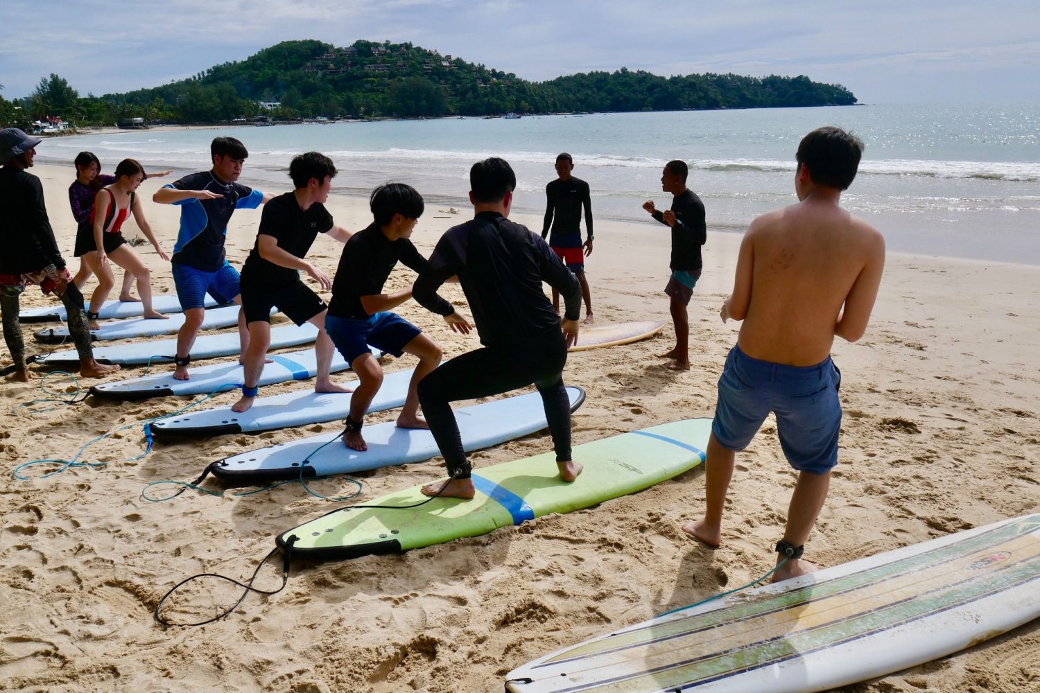 Phuket Surf Camps For Teens - Talay surf school phuket