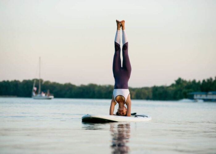 เรียน SUP Yoga ในภูเก็ต Talay Surf