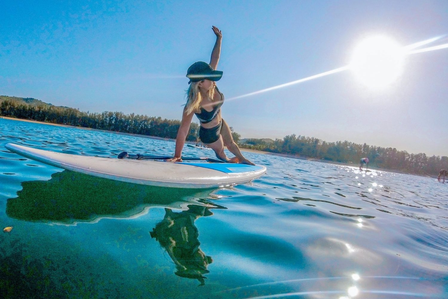 Best yoga class in phuket on a stand up paddle board - a sup yoga class you will not want to miss out