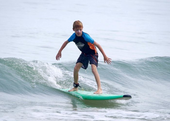 Surf Lessons For Kids in Phuket by talay surf school thailand